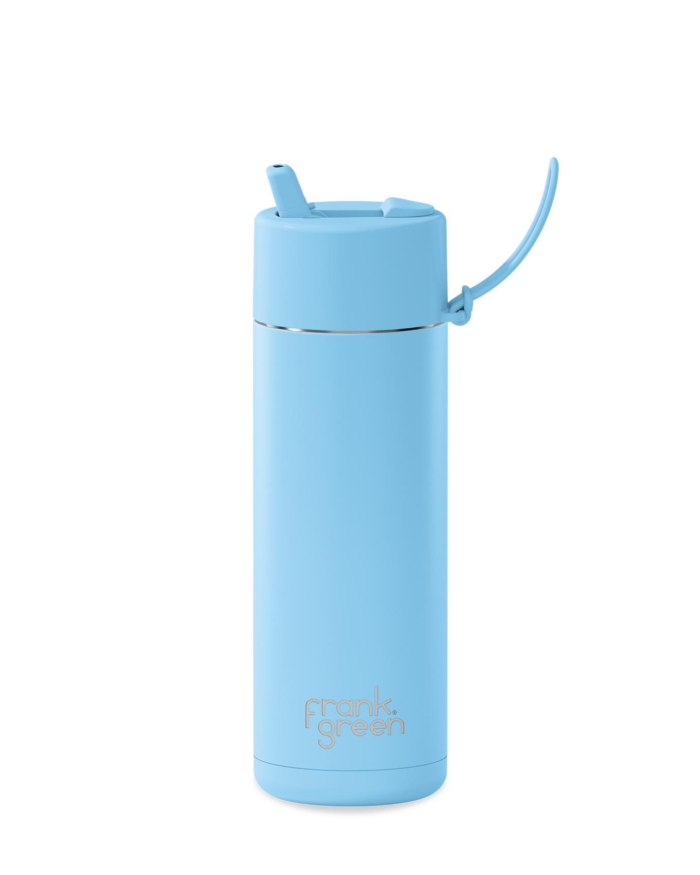 Ceramic Reusable Bottle Sky Blue