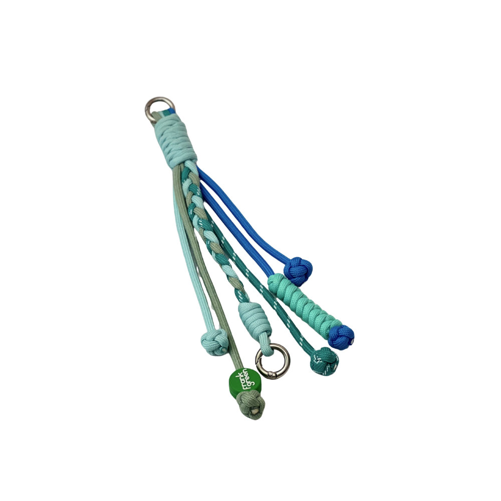 Rope Handle Multi Blue