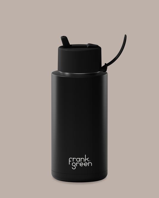 Ceramic Reusable Bottle Midnight