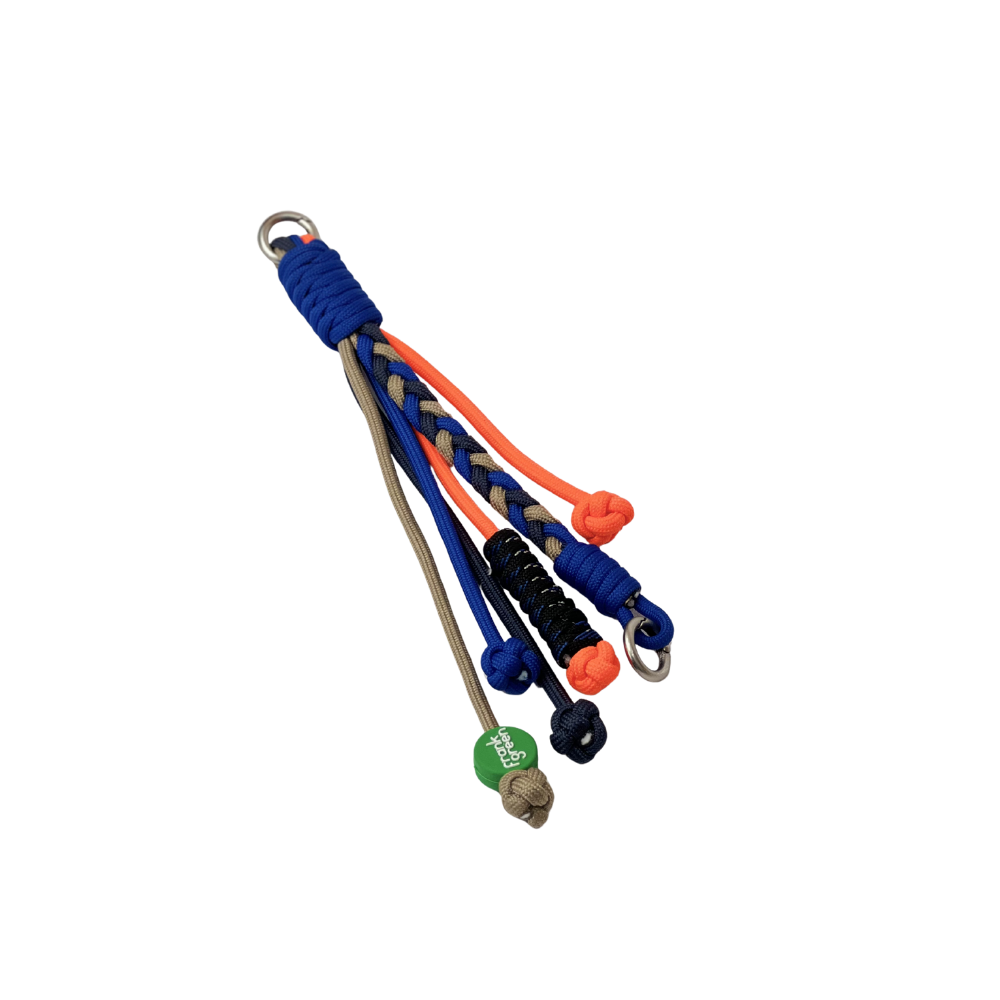 Rope Handle Multi Neon & Blue