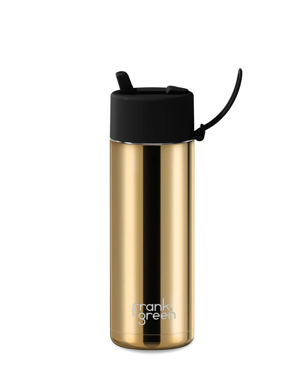 Chrome Ceramic Reusable Bottle 20oz - Gold