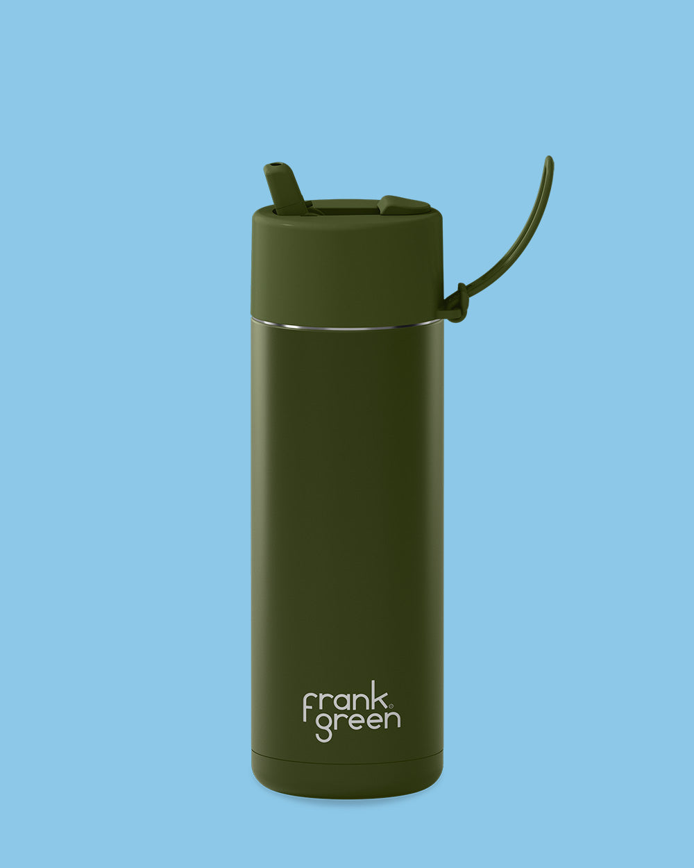 Ceramic Reusable Bottle Khaki