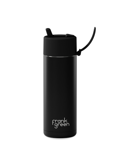 Ceramic Reusable Bottle Midnight Black