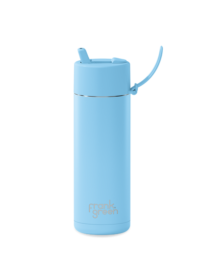 Ceramic Reusable Bottle Sky Blue