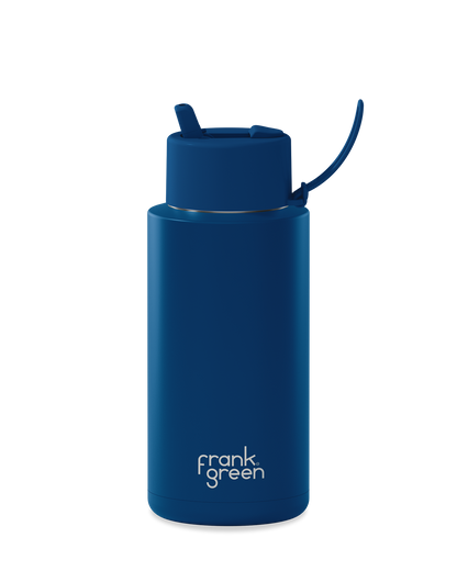 Ceramic Reusable Bottle Deep Ocean