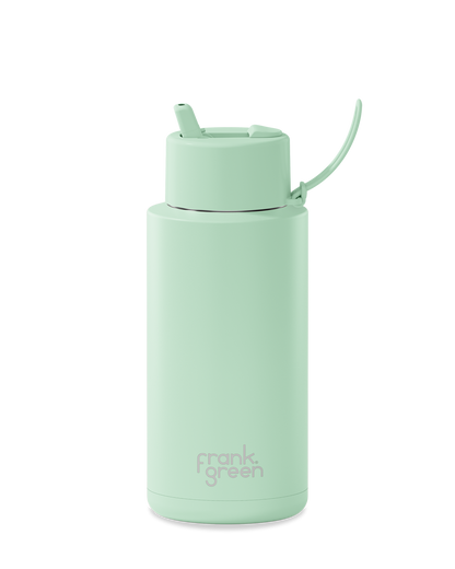 Ceramic Reusable Bottle Mint Gelato
