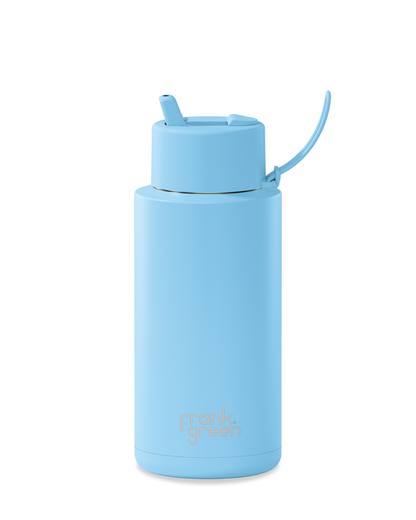 Ceramic Reusable Bottle Sky Blue