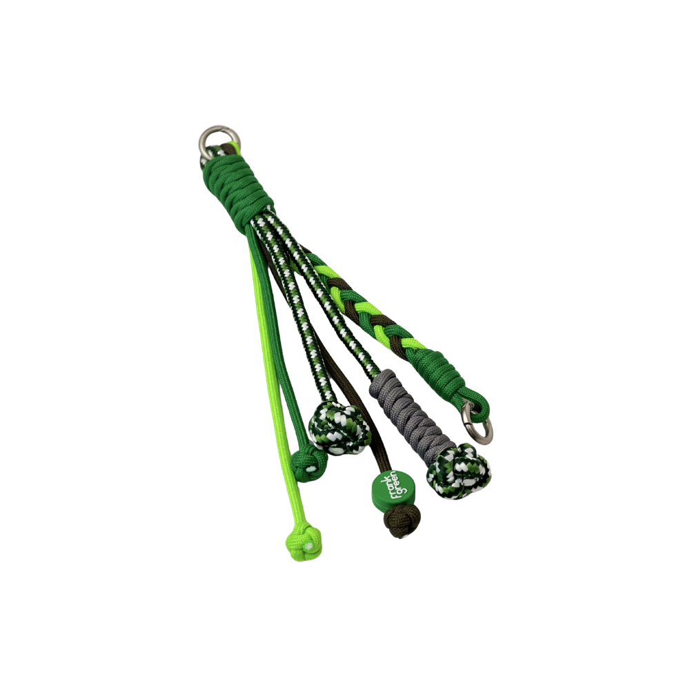 Rope Handle Multi Green
