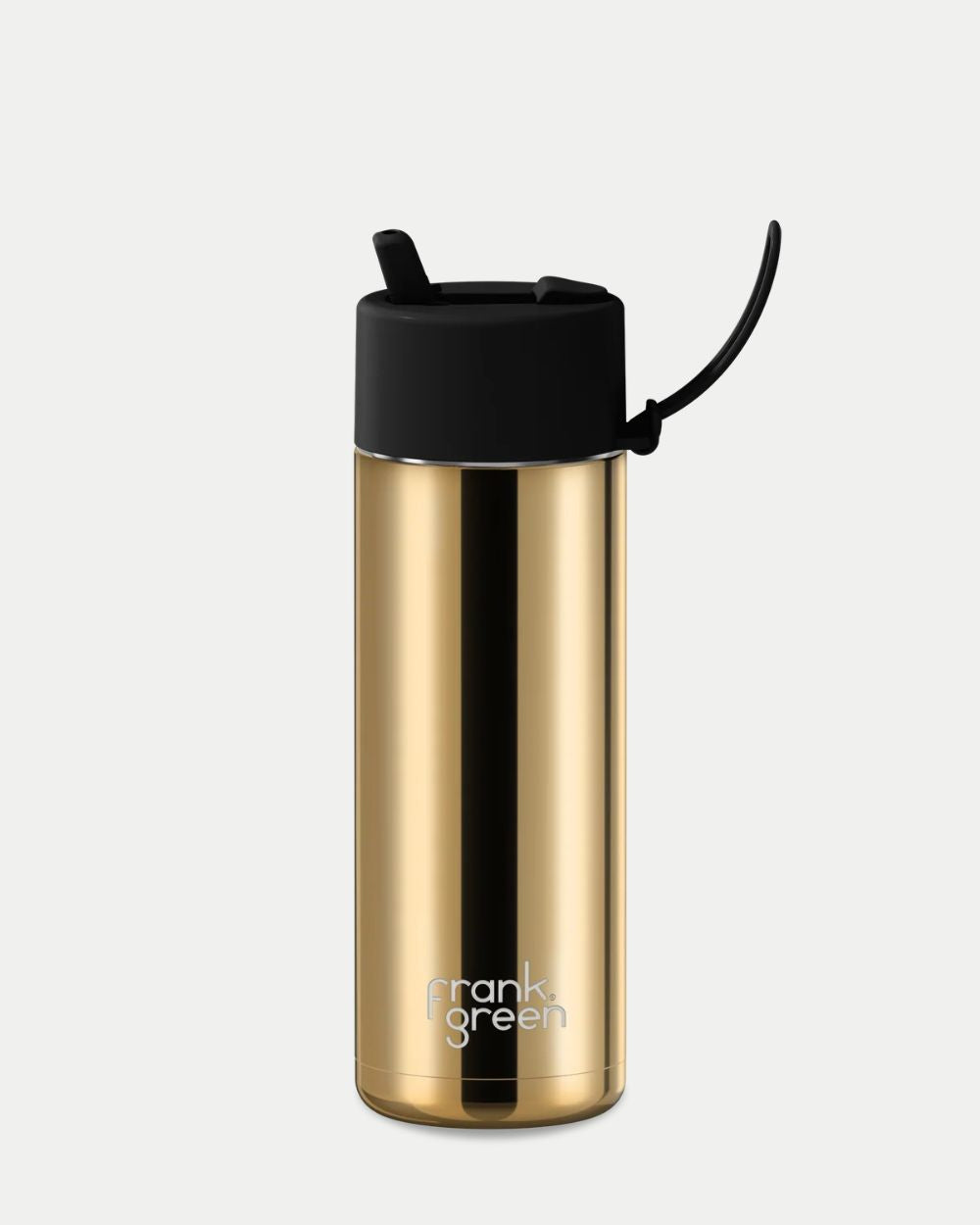 Chrome Ceramic Reusable Bottle 20oz - Gold