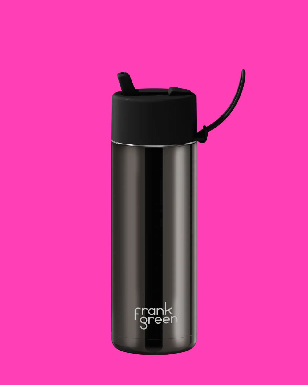 Chrome Ceramic Reusable Bottle 20oz - Shadow