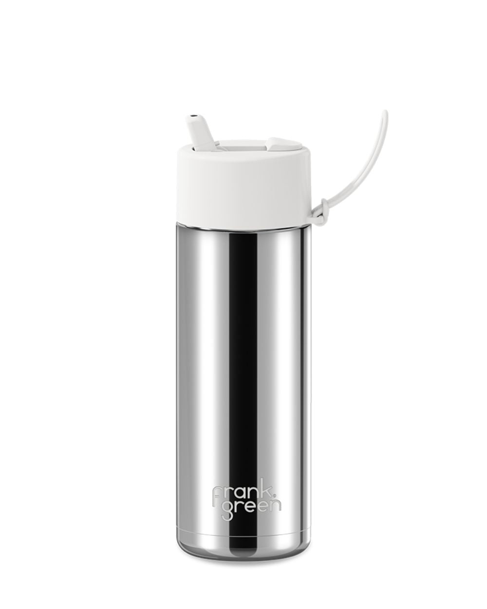 Chrome Ceramic Reusable Bottle 20oz - Silver