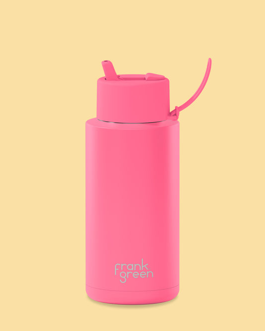 Ceramic Reusable Bottle Bubblegum Blast