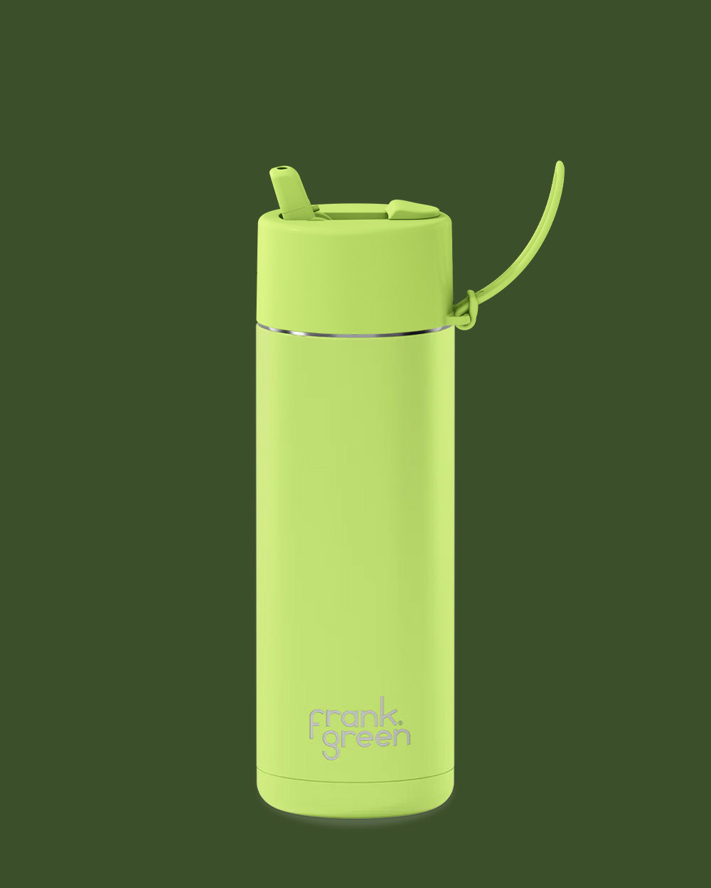 Ceramic Reusable Bottle Pistachio