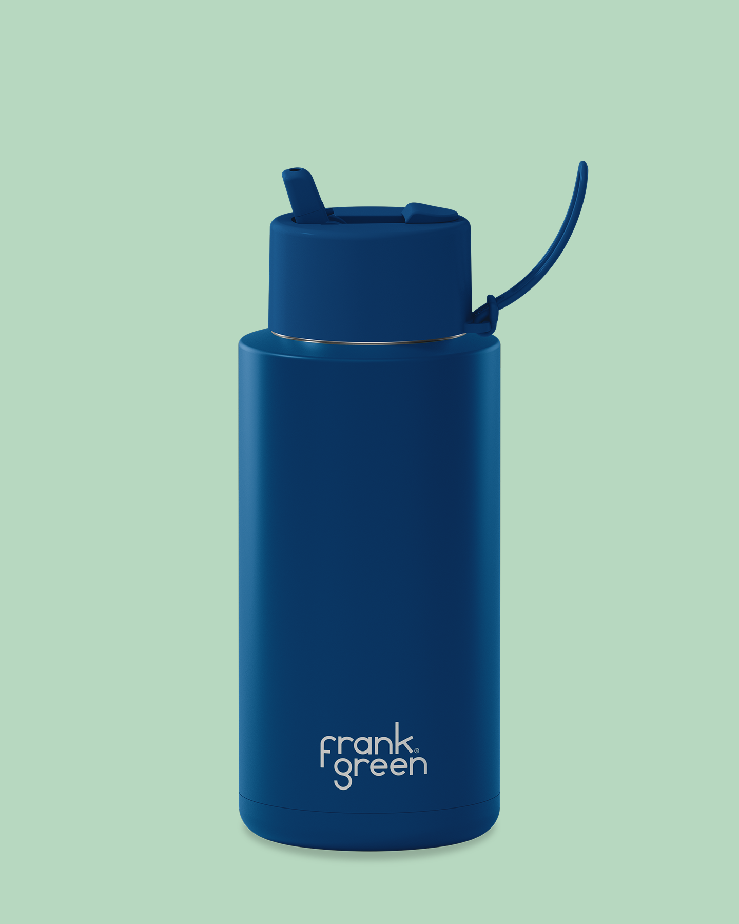 Ceramic Reusable Bottle Deep Ocean