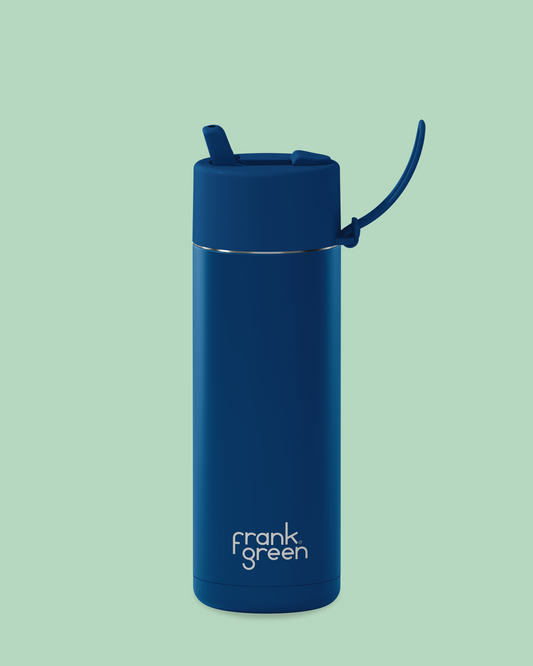 Ceramic Reusable Bottle Deep Ocean