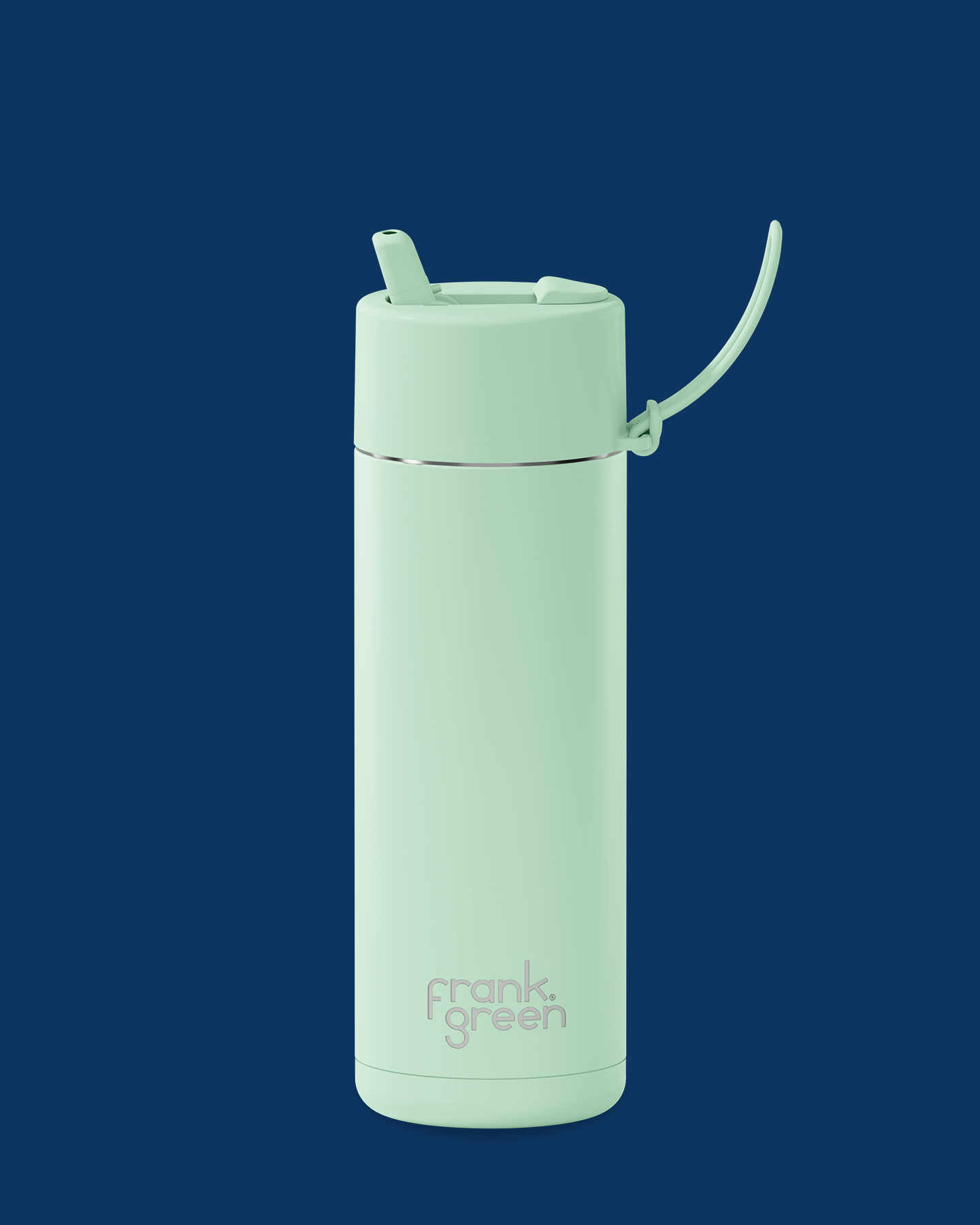 Ceramic Reusable Bottle Mint Gelato