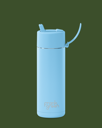 Ceramic Reusable Bottle Sky Blue